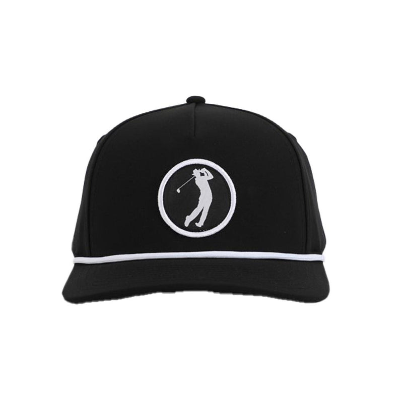 Black Circle Golfer Cap