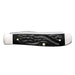 Case Jigged Rough Black Synthetic - Mini Trapper
