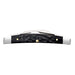 Case Jigged Rough Black Synthetic - Small Congress
