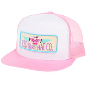 Pink/White Thunderbird Cap