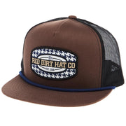 Brown Black Hound Cap