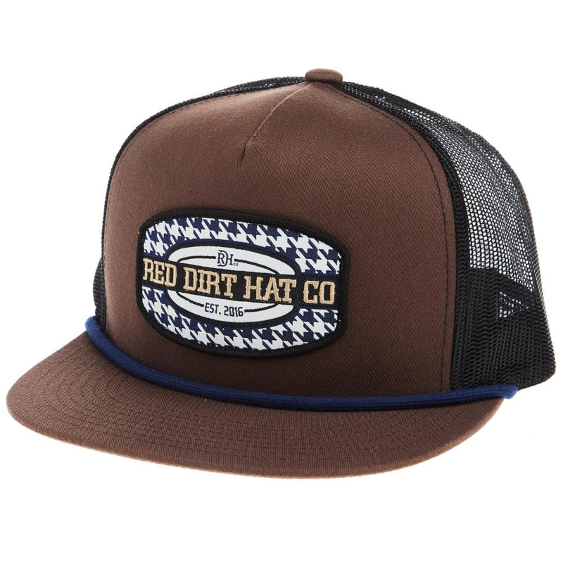 Brown Black Hound Cap