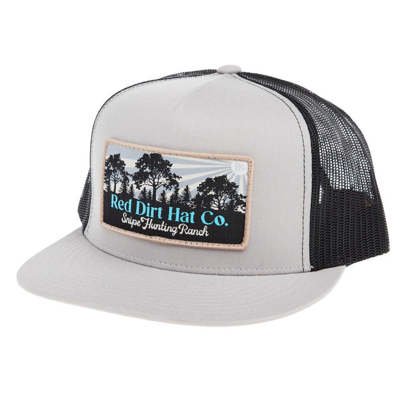 Silver Black Snipe Hunting Cap