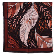 Mens Frontier #12 Brown Feather Wild Rag