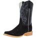 Men`s Black Roughout Vamp 11In Black Top Boot