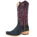 Men`s Grey Carpincho 13in Wine Texas Top Cowboy Boot