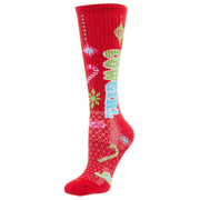 Cowgirl Christmas Performance Crew Socks OSFM