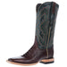 Men`s Chocolate Ostrich Leg Vamp 13In Navy Top