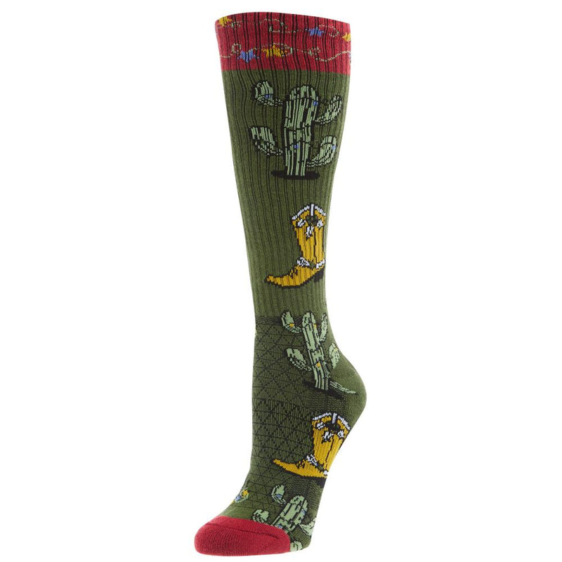 Get a Little Western Performance Crew Socks OSFM