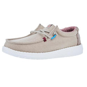 Youth Wally Herringbone Tan Casual Shoe