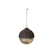 Medium Mercury Glass Ball Ornament
