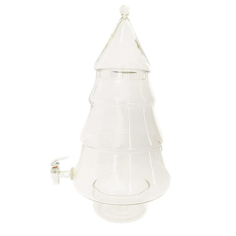 Recycled Glass Tree Beverage Dispenser