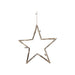 Metal Twig Star Ornament