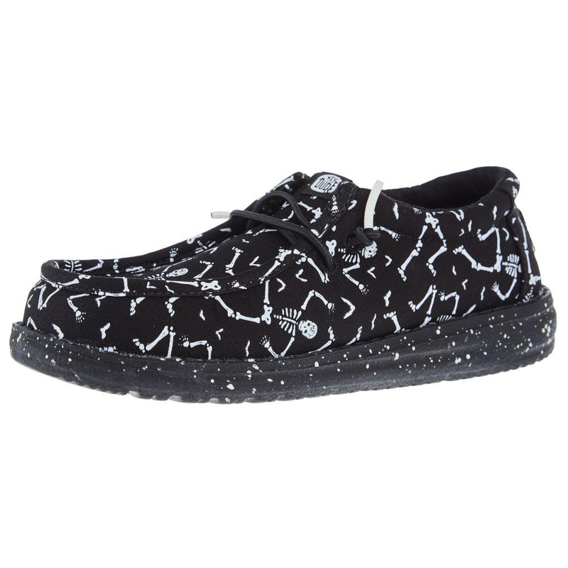 Wally Youth Skeletons Black