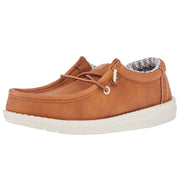 Wally Youth Classic Tan Faux Leather Slip-On