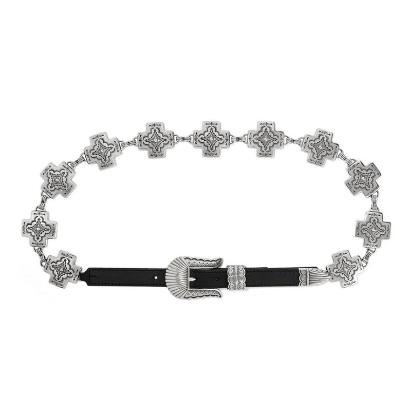 Ladies Black Nizhoni Cross Belt