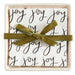 Ceramic Tray With Joy Napkin