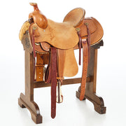 15.5in Used Ranch Roping Saddle
