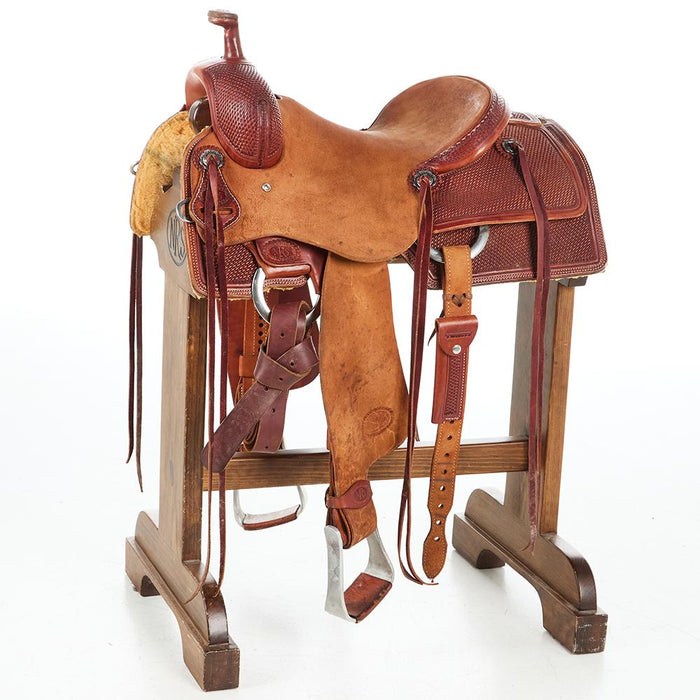 15in Used Ranch Cutting Saddle