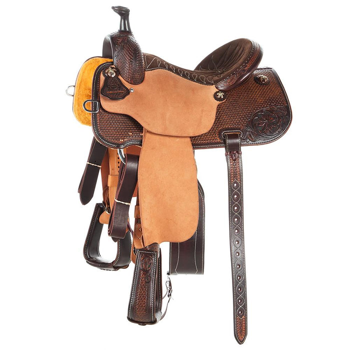 1/2 Breed Desert Flower/Mini Basket All Around Saddle