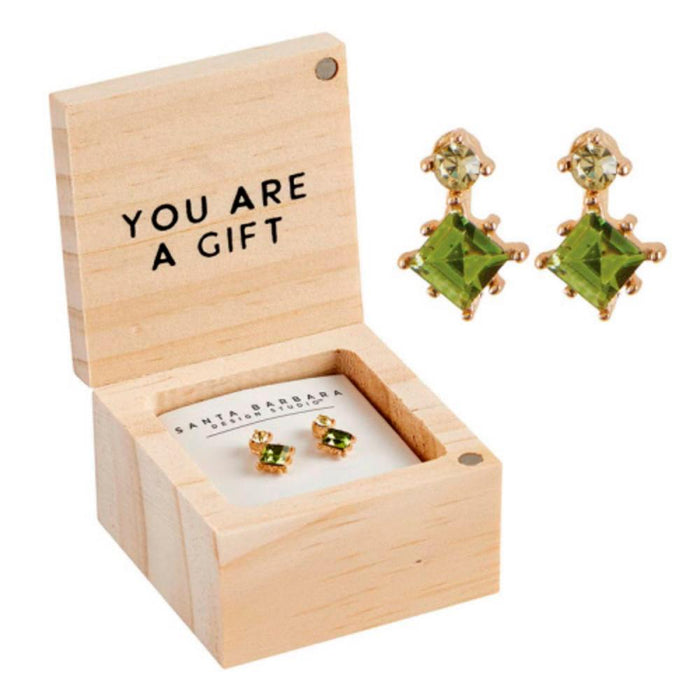 Treasure Box You Are A Gift Earrings