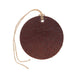 Round Leopard Leather/Lace Car Scent