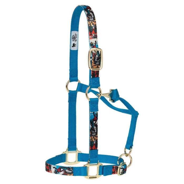 Bucking Bronc Adjustable Average Horse Nylon Halter