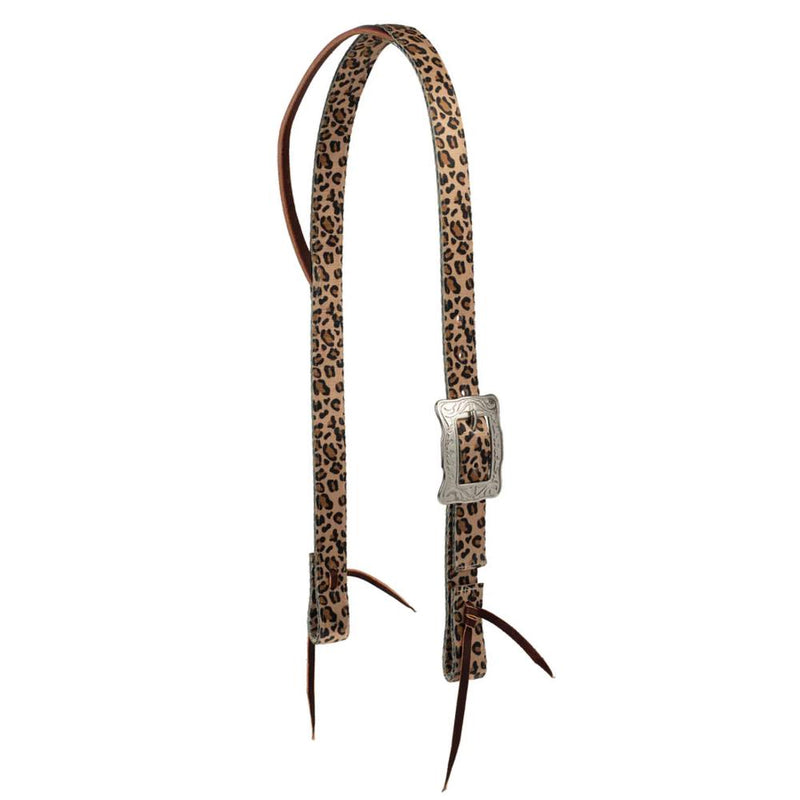 Leopard Poly Split Ear Headstall