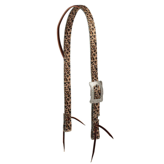 Leopard Poly Split Ear Headstall