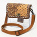Clear Bag With Tooled Flap