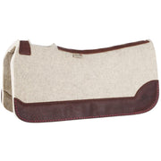 All Around Hot Pink Buckstitch 1in Felt Saddle Pad
