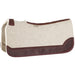 All Around Hot Pink Buckstitch 1in Felt Saddle Pad