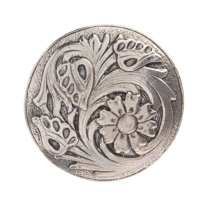 1.5in Sheridan Flower Screwback Concho