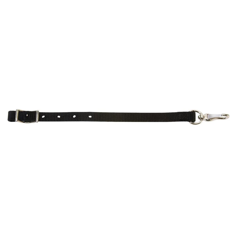 Black Nylon Girth Cinch Connector Strap