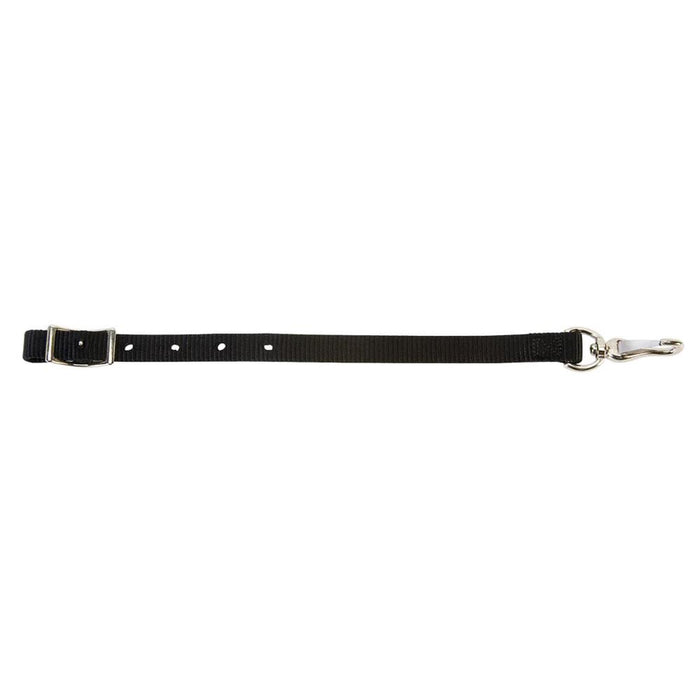 Black Nylon Girth Cinch Connector Strap