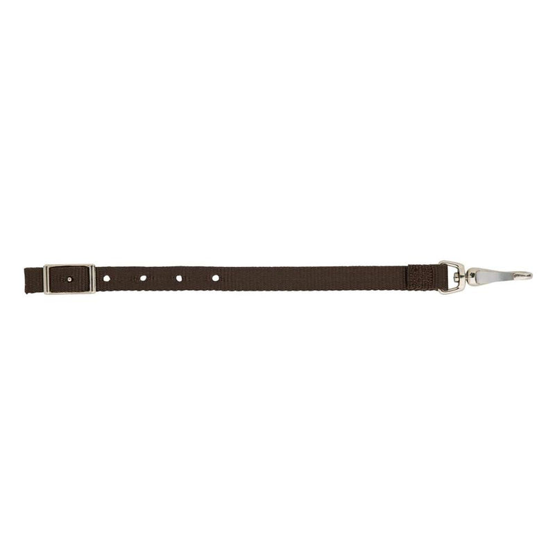 Brown Nylon Girth Cinch Connector Strap