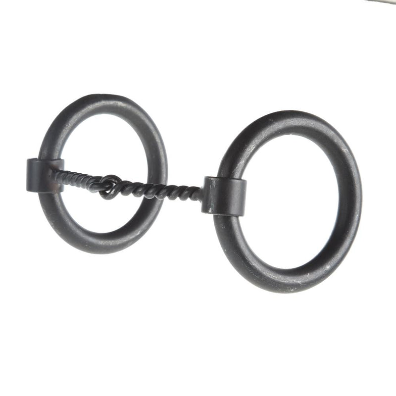 Heavy O Ring Twisted Wire Snaffle Bit