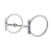 Slow Twisted D Ring Snaffle Bit