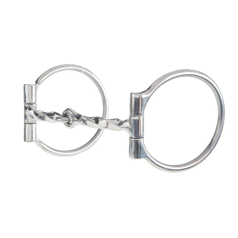 Slow Twisted D Ring Snaffle Bit