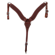 Competitors Heavy Oil Waffle Stamp 2 3/4 Inch Roper Breast Collar