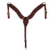 Heavy Oil Floral 2 3/4 Inch Roper Breast Collar