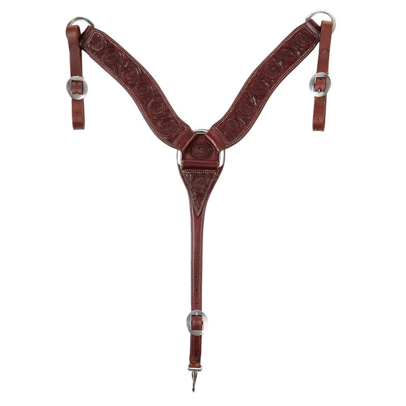 Competitors Heavy Oil Floral 2 3/4 Inch Roper Breast Collar