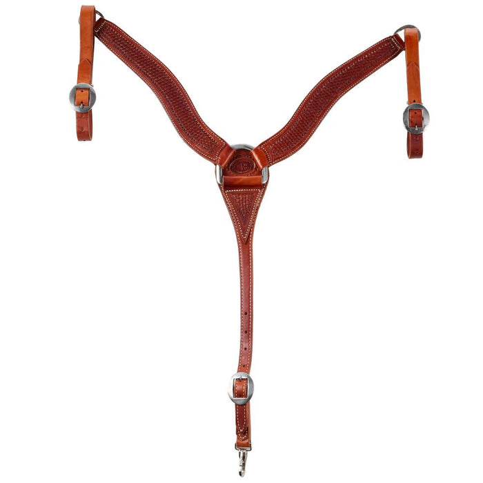Competitors Chestnut Baby Basket Stamp 2 Inch Contoured Breast Collar