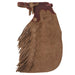 Tooled Basket Stamp Yoke Saddle Brown 6-7T Youth Chaps