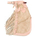 Vanilla and Light Pink Heart 6-7T Youth Chap