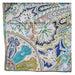 Paisley Sage White Wild Rag