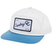 White Patch Unstructured Cap