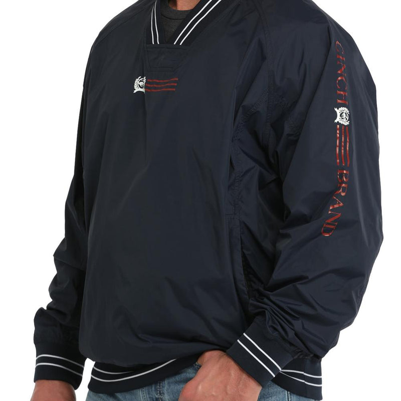 Men's Navy Wind Shirt Pullover