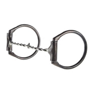 Small Twist Offset Dee Ring Snaffle Bit