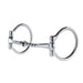 Half Smooth Half Twist Dee Ring Snaffle Bit